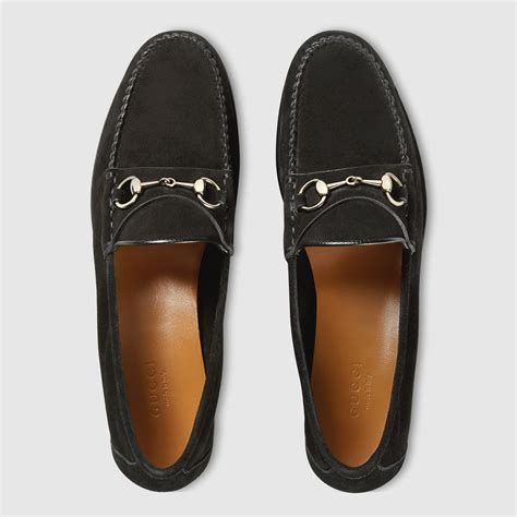 loafer damen gucci|suede Gucci loafers.